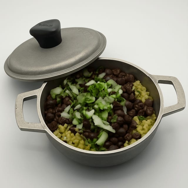 Rice & Beans Pot.