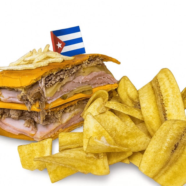 Medianoche Sandwich.