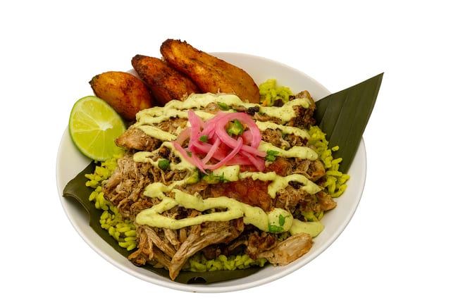 Roasted Pork Rice Bowls.