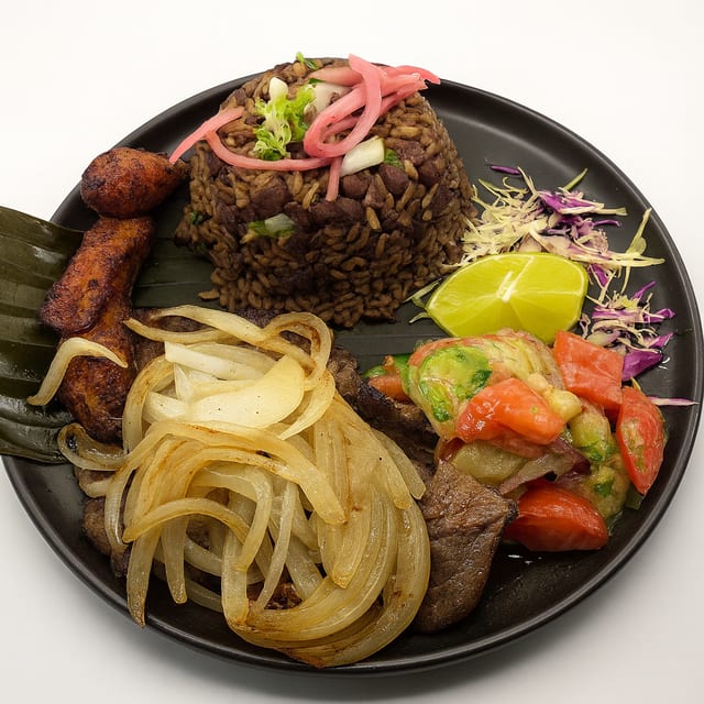 Bistec Encebollado.
