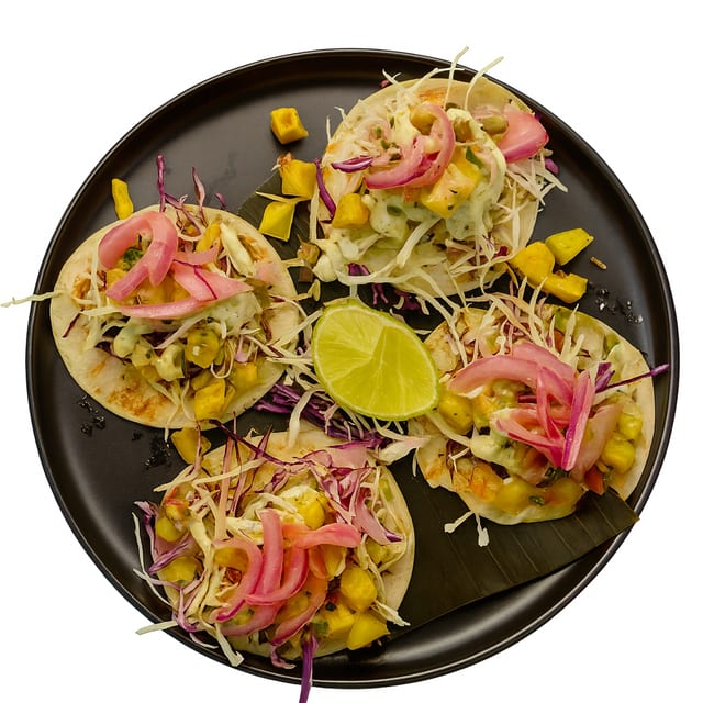 Cuban Fish Tacos.