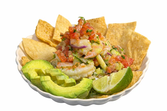 Shrimp Ceviche.