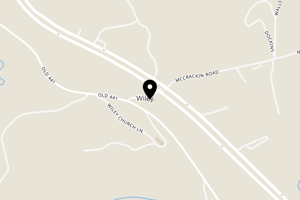 Map showing the location of The Hush Cuban Kitchen The Hush Bakery and Cafe on 25 Wiley Connector in Lakemont